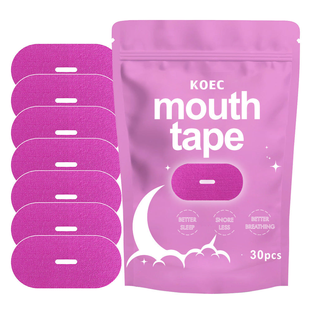 Snoring Relief Mouth Tape — 30-Night Sleep Pack